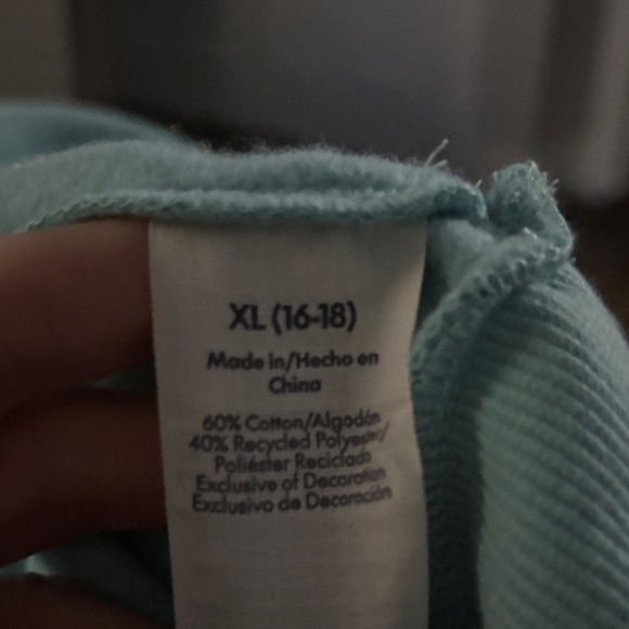 Teal Graphic Sweatshirt - Picture 6 of 6